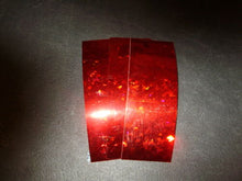 Load image into Gallery viewer, 2" x 6" 3 PK Flasher/Dodger/Reflective Cracked Ice Holographic Fishing Lure Tape