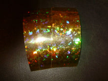 Load image into Gallery viewer, 2" x 6" 3 PK Flasher/Dodger/Reflective Cracked Ice Holographic Fishing Lure Tape