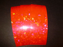 Load image into Gallery viewer, 2" x 6" 3 PK Flasher/Dodger/Reflective Cracked Ice Holographic Fishing Lure Tape