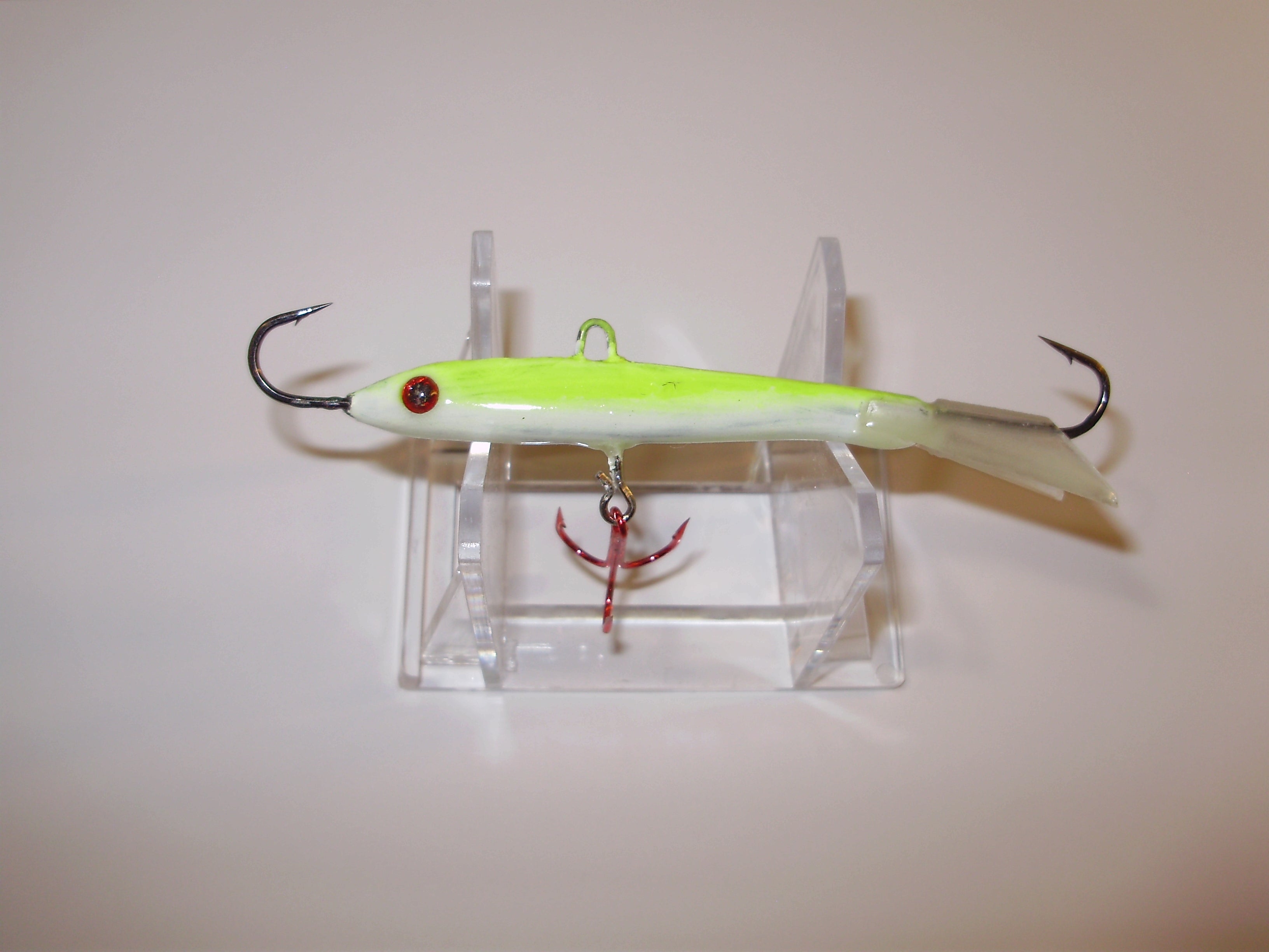 9, 7, 5, 3 Vertical Jigging Minnows GLOW Fishing Lure Tape