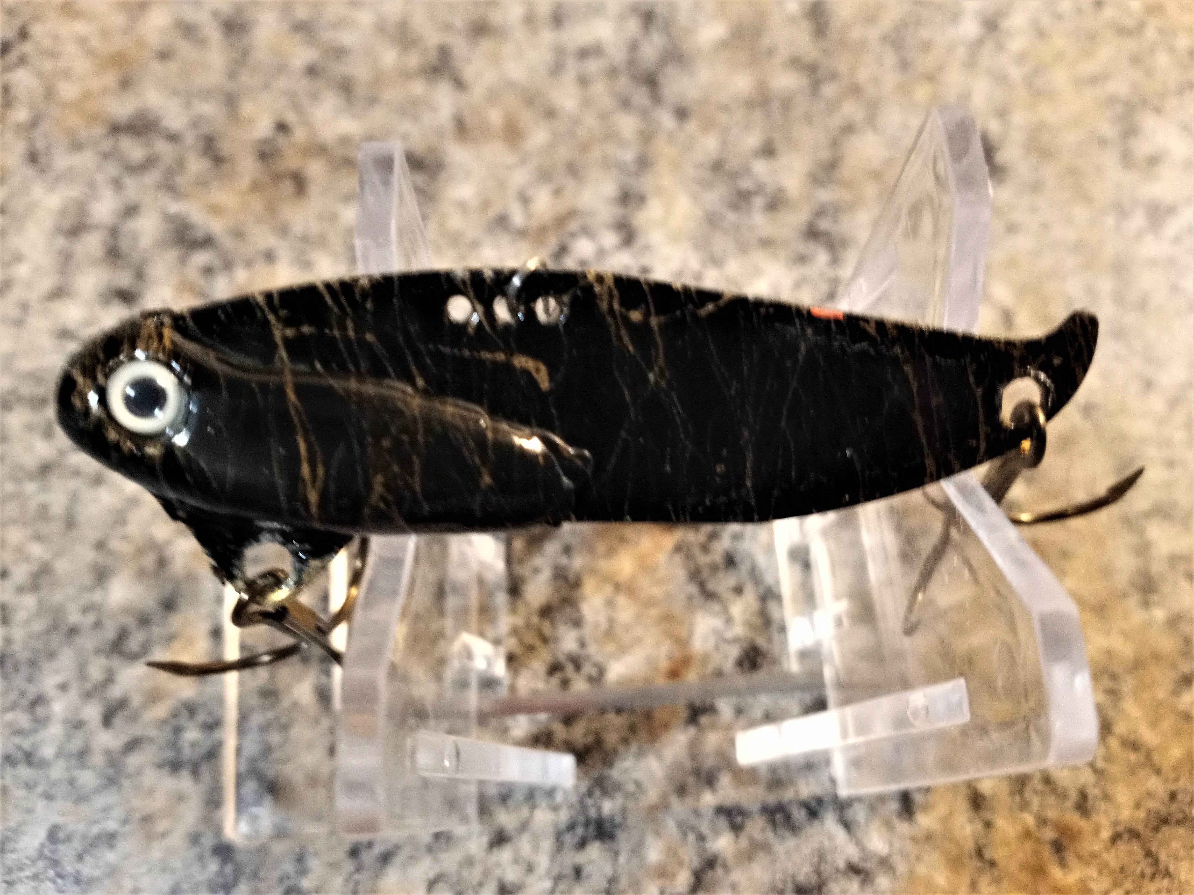 ONEIDA LAKE CUSTOM SPIDER VEIN BLADE BAIT 5/8OZ, 1/2OZ, 3/8OZ BLACK