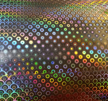 Load image into Gallery viewer, NEW!! 1/8" FISH SCALE 12" X 8" SHEET HOLOGRAPHIC LURE TAPE IN 12 COLORS.
