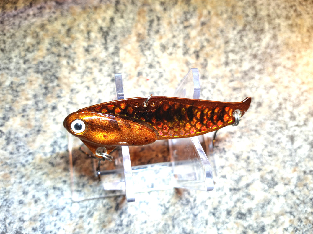 2025 OPEN WATER CUSTOM BLADE BAIT-COPPER PLATED SANDPIKE 1/2oz & 5/8oz