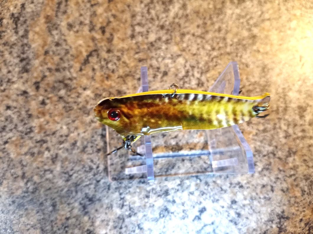 ONEIDA LAKE NATURAL FORAGE SERIES 1/2OZ BLADE BAIT GOLDEN SHINER