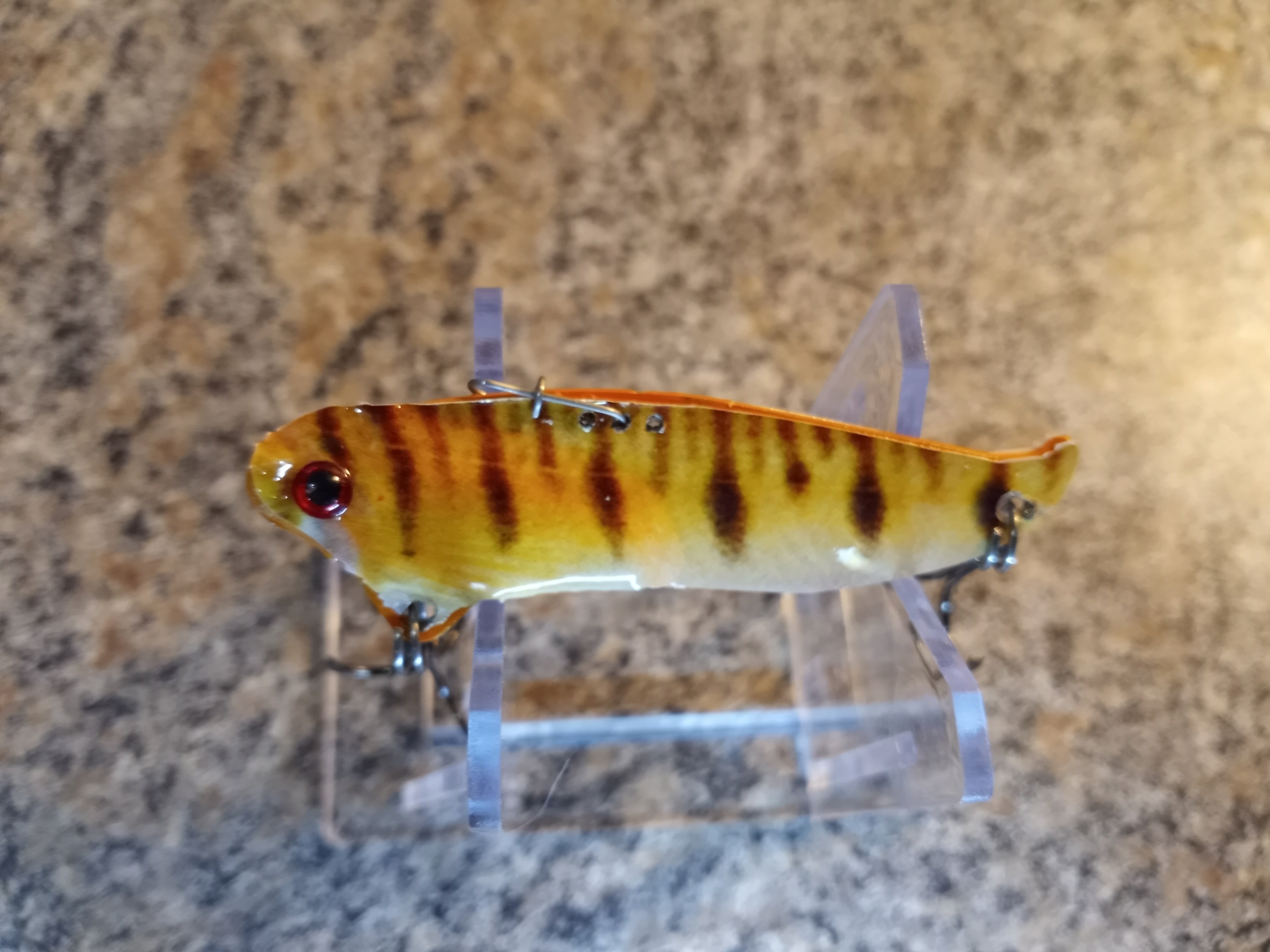 ONEIDA LAKE NATURAL FORAGE SERIES 1/2OZ BLADE BAIT LOG PERCH – Fishing ...