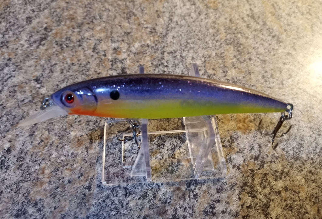 Custom Suspending Jerk Baits In 3 Sizes PURPLEDELICIOUS