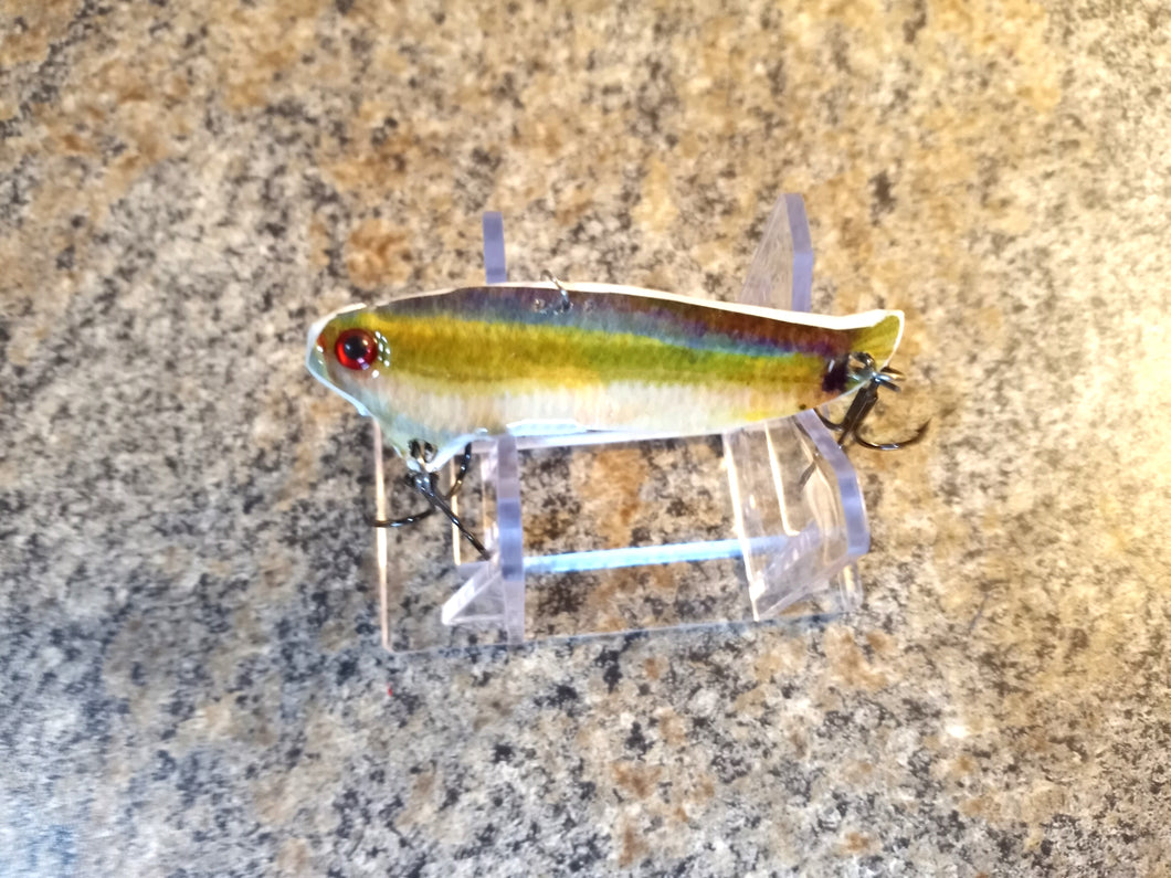 ONEIDA LAKE NATURAL FORAGE SERIES 1/2OZ BLADE BAIT SPOTTAIL SHINER