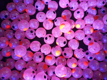 Load image into Gallery viewer, Mad River Custom Steelhead Beads CLEAR ALASKAN RED EMBRYO UV
