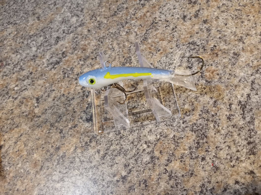 CUSTOM 1/4OZ, 3/8OZ, 1/2OZ, 3/4OZ, 1OZ VERTICAL JIGGING MINNOW HELSINKI SHAD