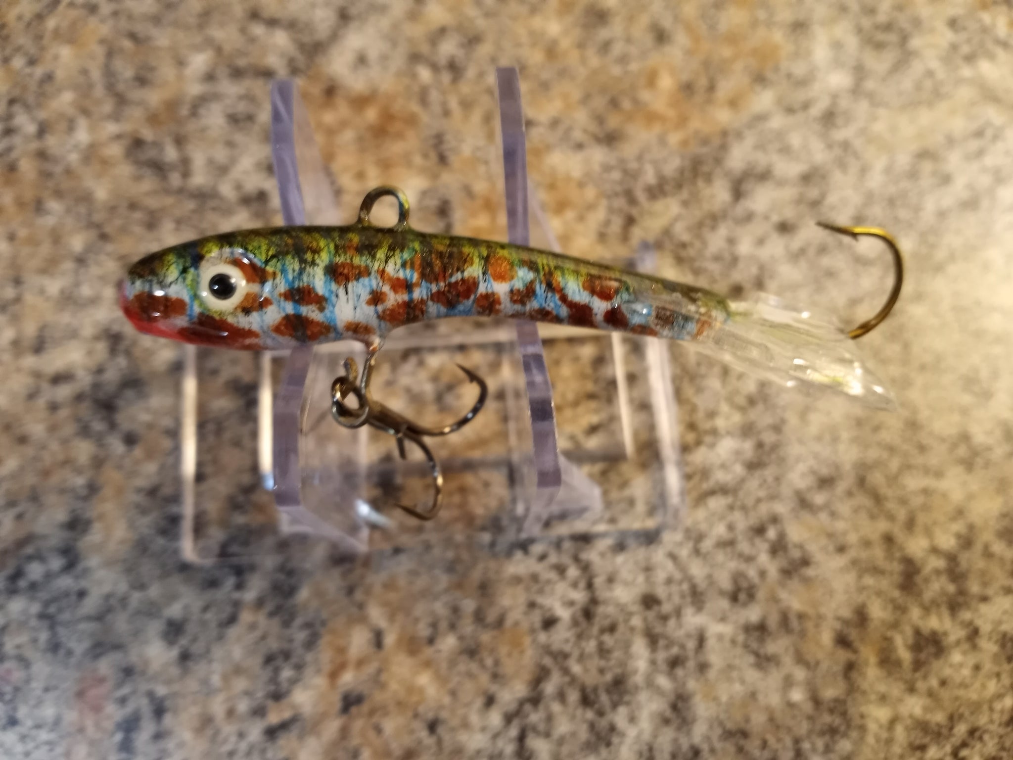 1 2 oz fishing lure CUSTOM 1/2OZ, 3/4OZ, & 1OZ VERTICAL JIGGING MINNOW SUNFISH – Tape, Tackle, & Graphics Design Company How Fish Respond to A10-1218-2GS The Devils Horse simply Size:10lbs Test (150 Yards)