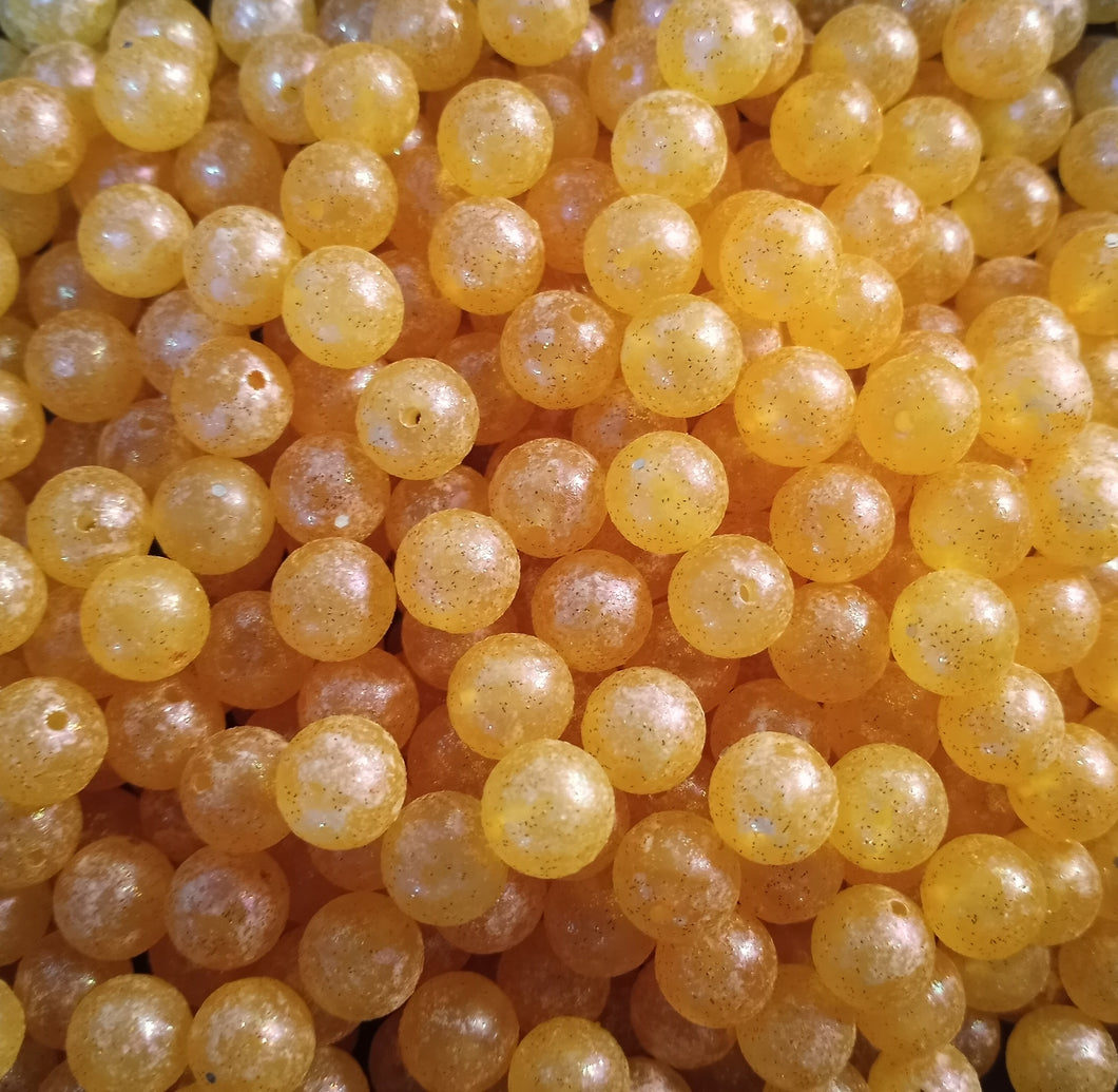 REAL DEAL PURPLE IRIDESCENT GLITTER UV CUSTOM STEELHEAD BEAD 6MM,8MM,10MM,12MM,14MM