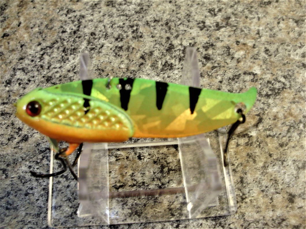 1/2OZ & 5/8OZ Custom Blade Bait For Walleyes PERCH XPS CRACKED ICE HOLO