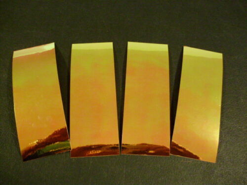 UV Plasma 2 x 6 4PK Fishing Lure Tape In 6 Vivid Standout Tape Colors