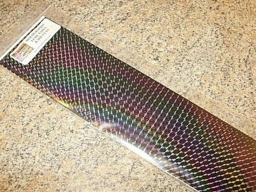 disco holographic fishing lure tape 3" x 12" 2 Pack Mosaic Prism Scale Holographic Fishing Lure Tape in 17 – Fishing  Lure Tape, Tackle, & Graphics Design Company