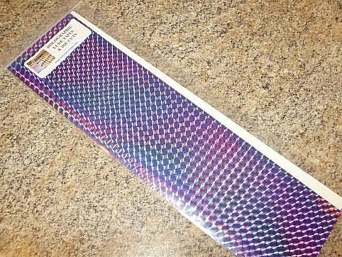 2 x 8 Lure Tape Strip/Fluorescent Blue UV/3 Pack