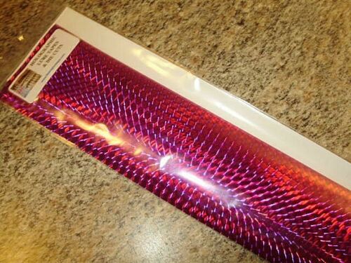 disco holographic pink fishing lure tape 3" x 12" 2 Pack Mosaic Prism Scale Holographic Fishing Lure Tape in 17 – Fishing Lure Tape, Tackle, & Graphics Design Company