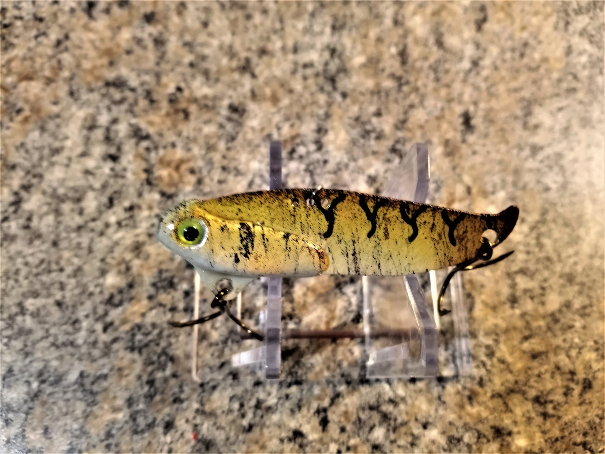 ONEIDA LAKE CUSTOM SPIDER VEIN BLADE BAIT 5/8OZ, 1/2OZ, 3/8OZ LOG PERCH